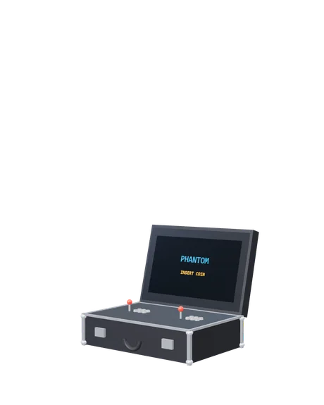 Two-player portable arcade case
