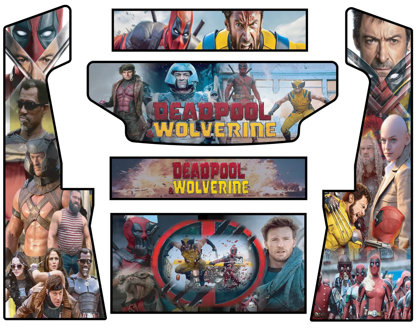 Deadpool & Wolverine — full graphics sheet