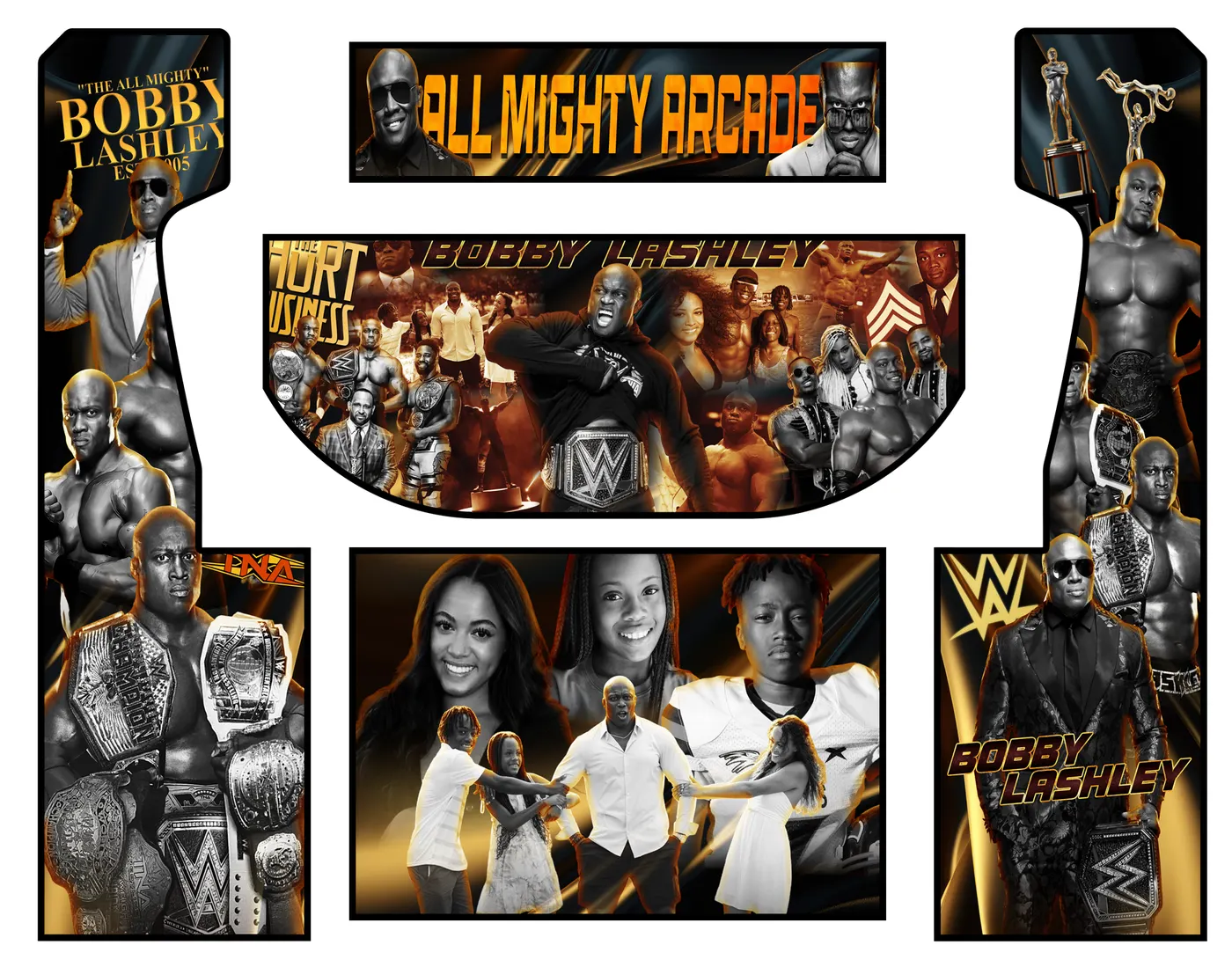 Bobby Lashley — full graphics sheet