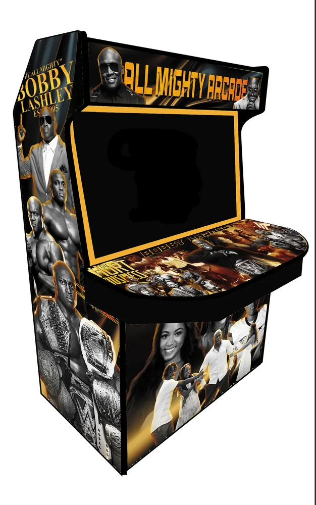 Bobby Lashley — 3D left view
