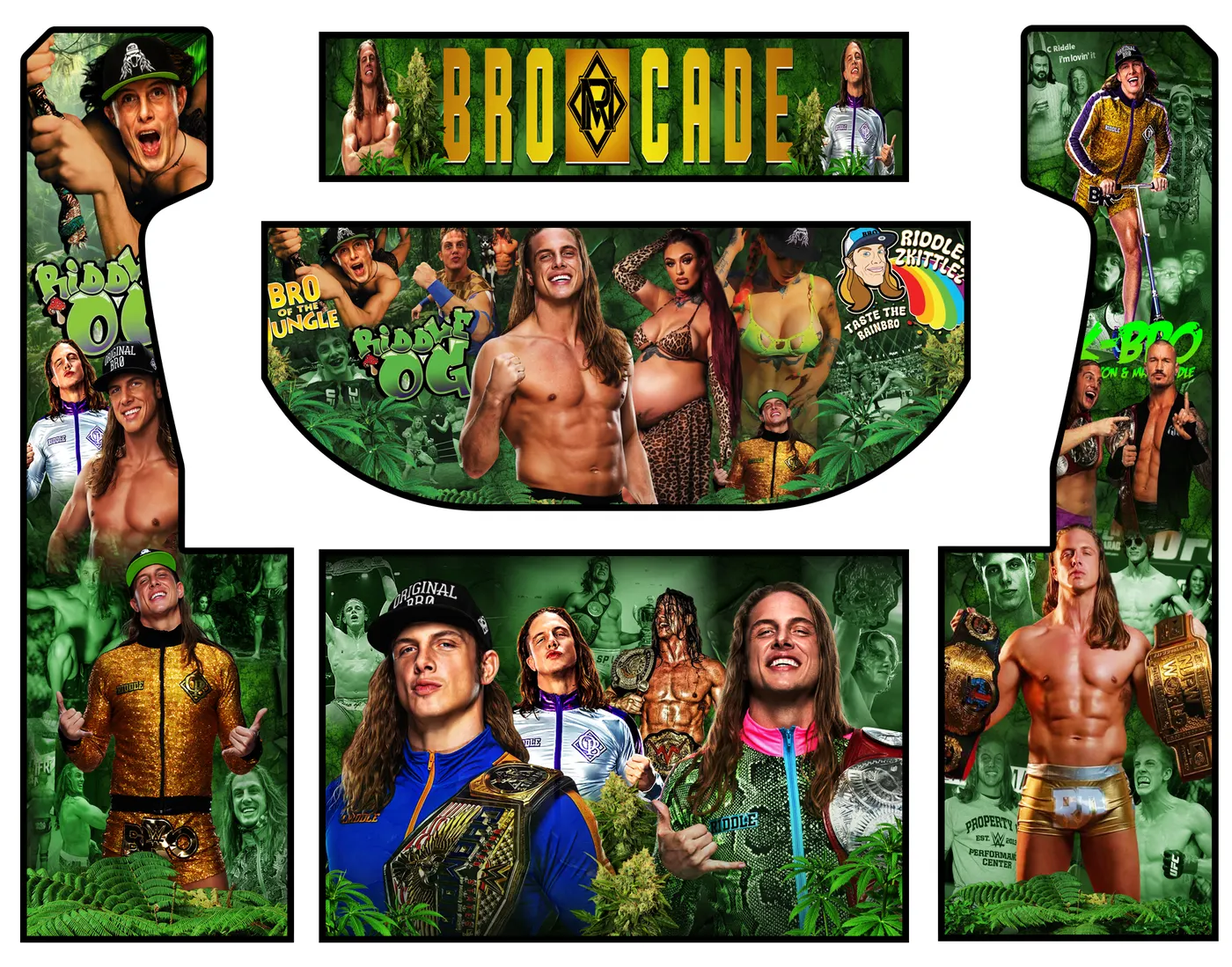 Bro-Cade — full graphics sheet