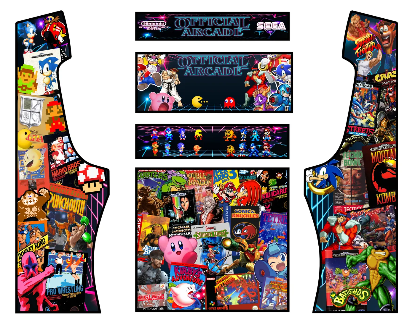 It’s Official Arcade — full graphics sheet