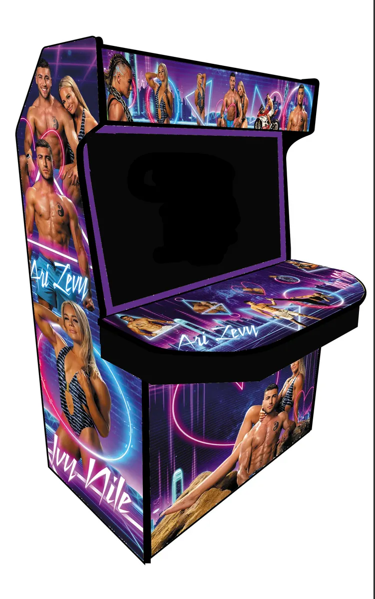 Ivy Nile with the finished Ivy & Ari arcade