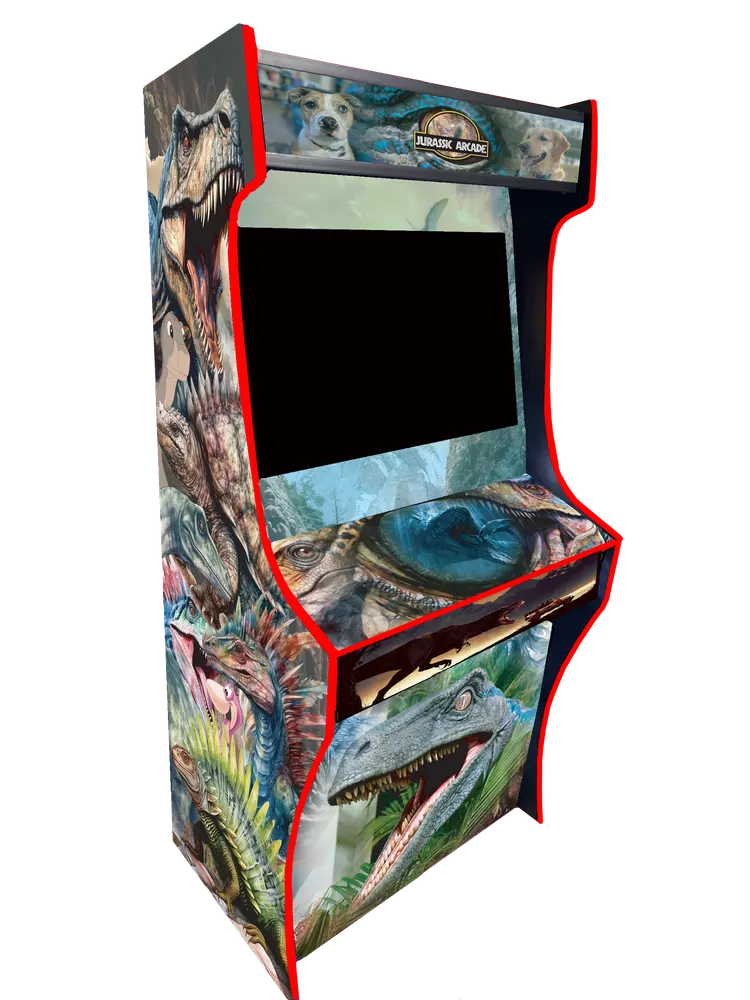 Jurassic Arcade — 3D left view