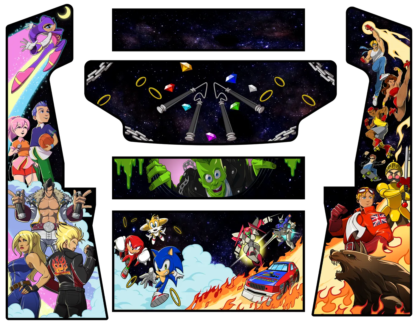New Arcade DAAAAAAY — full graphics sheet