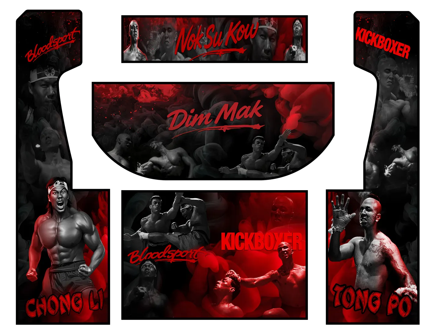 Nok Su Kow — full graphics sheet