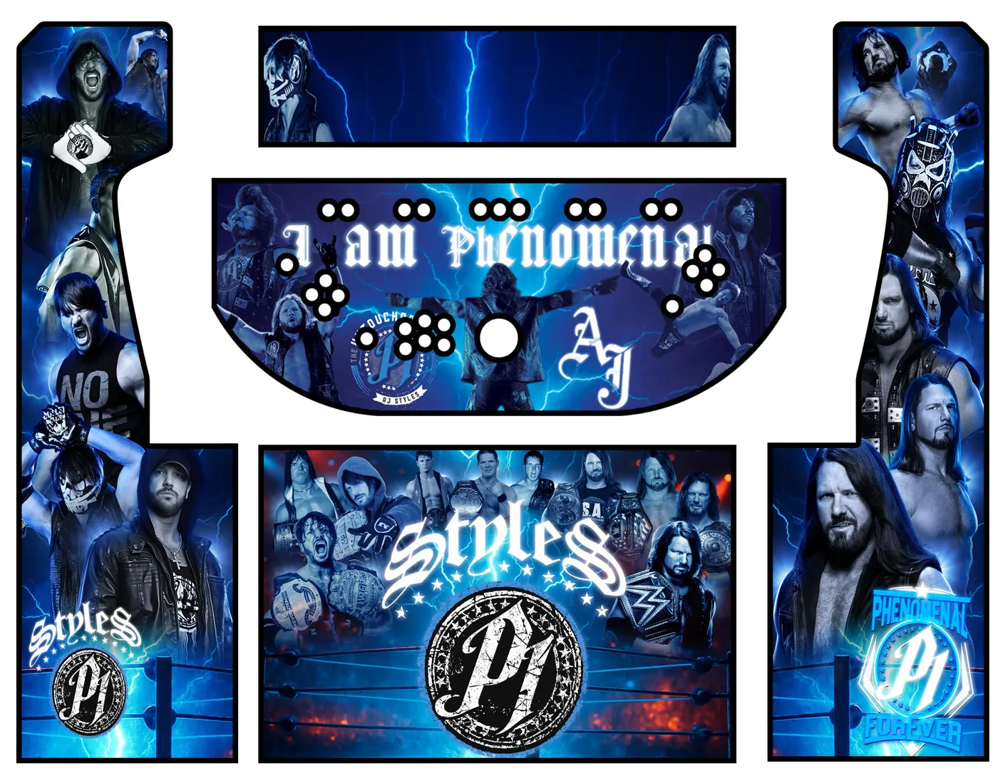 Phenomenal Arcade — full graphics sheet