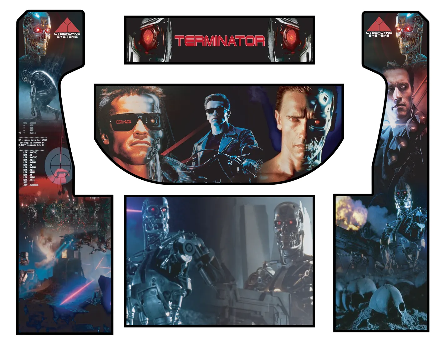 Terminator — full graphics sheet