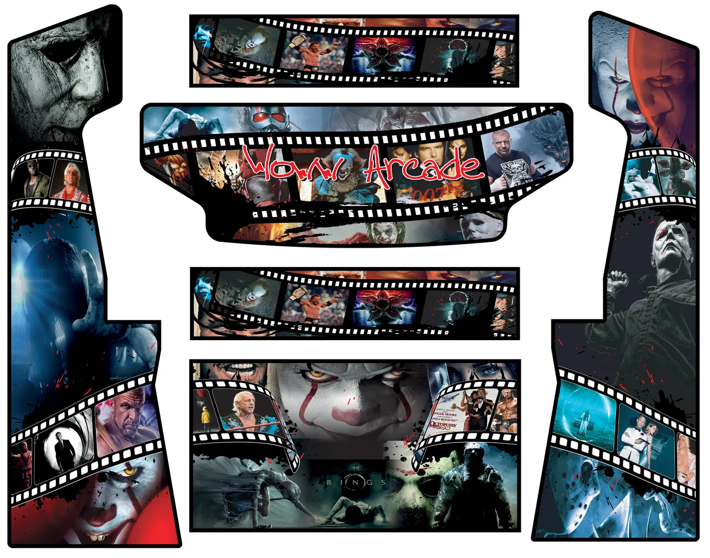 Woww Arcade — full graphics sheet